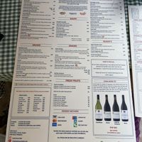 Menu at Oasis Resort Restaurant in Panglao