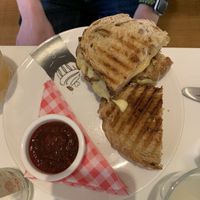 Tosti (cheese) at Kattencafé Balthazar in Nijmegen