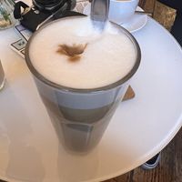 soy macchiato   at Kattencafé Balthazar in Nijmegen