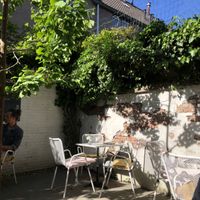 garden  at Kattencafé Balthazar in Nijmegen