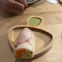 Radish roll  at Vegolution in Saint John