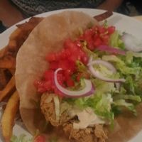 Vegan donair at Vegolution in Saint John