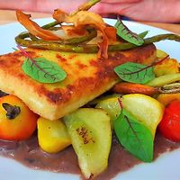 Crispy tofu at Vegolution in Saint John