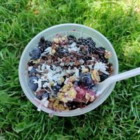 Local Press in the park at Yago Juice in Long Beach