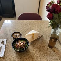 Medley bowl with black bean and corn salad at Archibowls in Lawrence