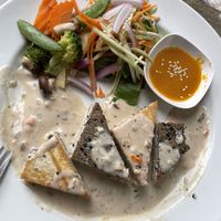   at Pun Pun Organic Vegetarian Restaurant - Wat Suan Dok in Chiang Mai