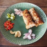 Nam hed song krueng at Pun Pun Organic Vegetarian Restaurant - Wat Suan Dok in Chiang Mai