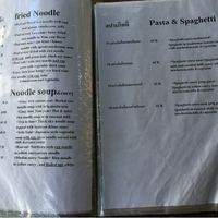 Menu page 3 at Pun Pun Organic Vegetarian Restaurant - Wat Suan Dok in Chiang Mai