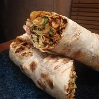 Dürum at Attila Hildmann Organic Snackbar II in Berlin