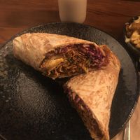 Dürüm  at Attila Hildmann Organic Snackbar II in Berlin