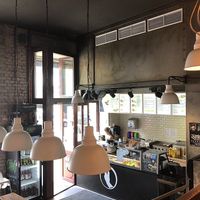 Interior at Attila Hildmann Organic Snackbar II in Berlin