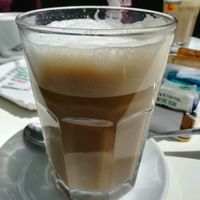 Latte with Soya Milk! at Bar Pasticceria Marconi in Cortona