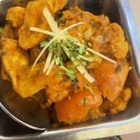 Aloo with cauliflower and potatoes   at Mahek in Mahe