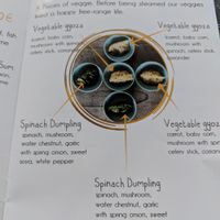 Menu at Dim Sum Yum in Paphos