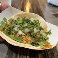 Vegan chorizo (tofu)    at Screaming Goat in Sarasota