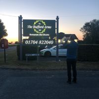 Outside   at The Rufford Arms in Ormskirk