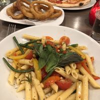Basil pine nut penne at The Fat Italian in Ormskirk