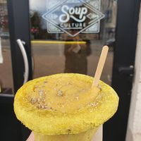 Lentil soup at Soup Culture - Kozlov in Minsk