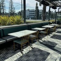 Outdoor Seatingg  at Tender Greens in El Segundo
