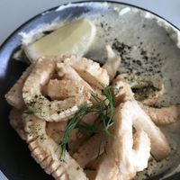 Calamari  at No Bones in Byron Bay