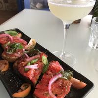 Bruschetta  at No Bones in Byron Bay