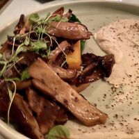 Exquisite mushrooms  at No Bones in Byron Bay