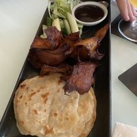 Duk pancakes at No Bones in Byron Bay