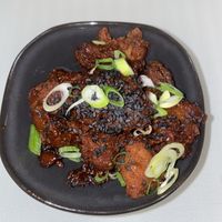 Chickn dish!! at No Bones in Byron Bay