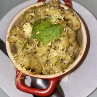 Truffle mac and cheese at No Bones in Byron Bay