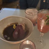 This is the sticky date — so delicious! at No Bones in Byron Bay