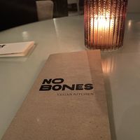 Outdoor seating is the best 🕯   at No Bones in Byron Bay
