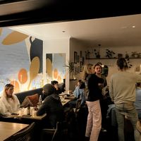 Inside dining  at No Bones in Byron Bay