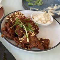 Vegan crispy chicken.   at No Bones in Byron Bay