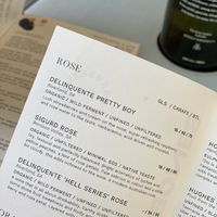 Rosés   at No Bones in Byron Bay