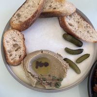 Mushroom pate   at No Bones in Byron Bay