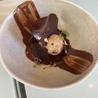 Fererro dessert   at No Bones in Byron Bay