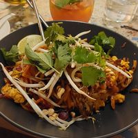 Pad Thai (and watermelon mocktail) at No Bones in Byron Bay
