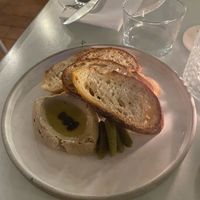 Hummus and bread  at No Bones in Byron Bay