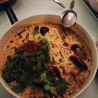 Thai curry at No Bones in Byron Bay