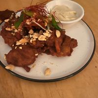 Kung pow chicken  at No Bones in Byron Bay