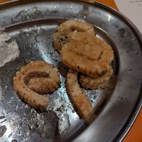 Vegan calamari, amazing at No Bones in Byron Bay