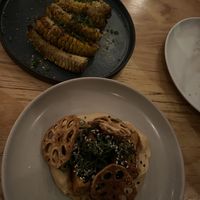 Corn ribs and glazed tofu   at No Bones in Byron Bay