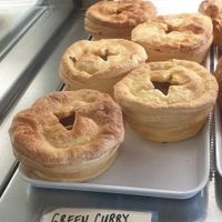 Housemade pie at Johnny Baker in Castlemaine