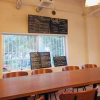 Inside at Cafe Bask in Tokyo