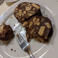 Vegan dessert at Mystic Pizza - Exarchia in Athens
