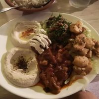 Vegan plate at Houmous & Co in Strasbourg