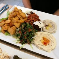 Assiette Vegan at Houmous & Co in Strasbourg