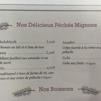 Menu  at Houmous & Co in Strasbourg