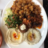 amazing vegan meal, very huge and tasty. at Houmous & Co in Strasbourg