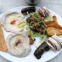 Veggie Dish at Houmous & Co in Strasbourg